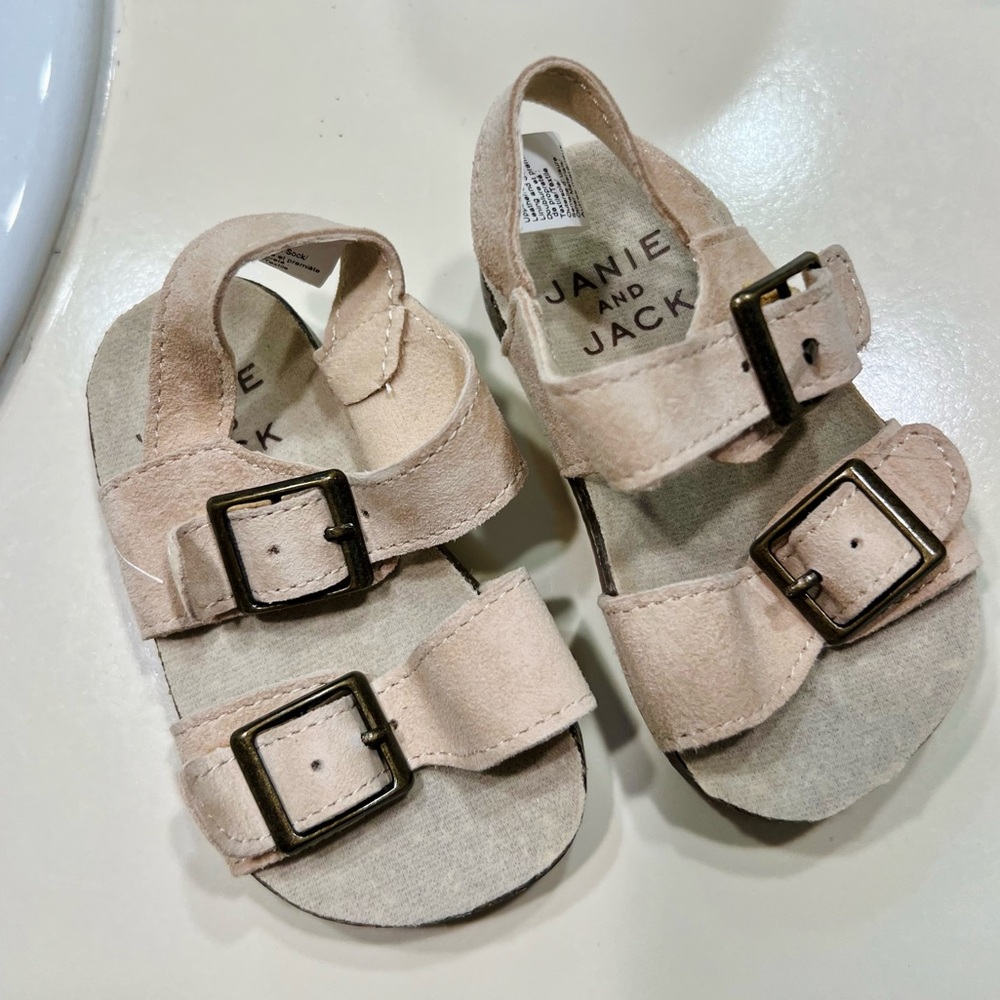 Janie & Jack Infant Sandals 3-6 month